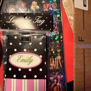 Luggage tags and stickers
